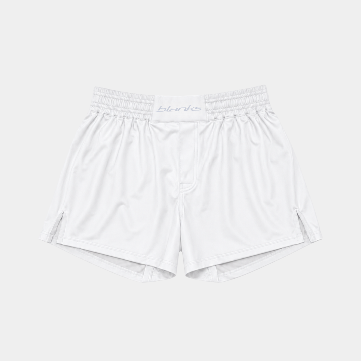 White BJJ Shorts