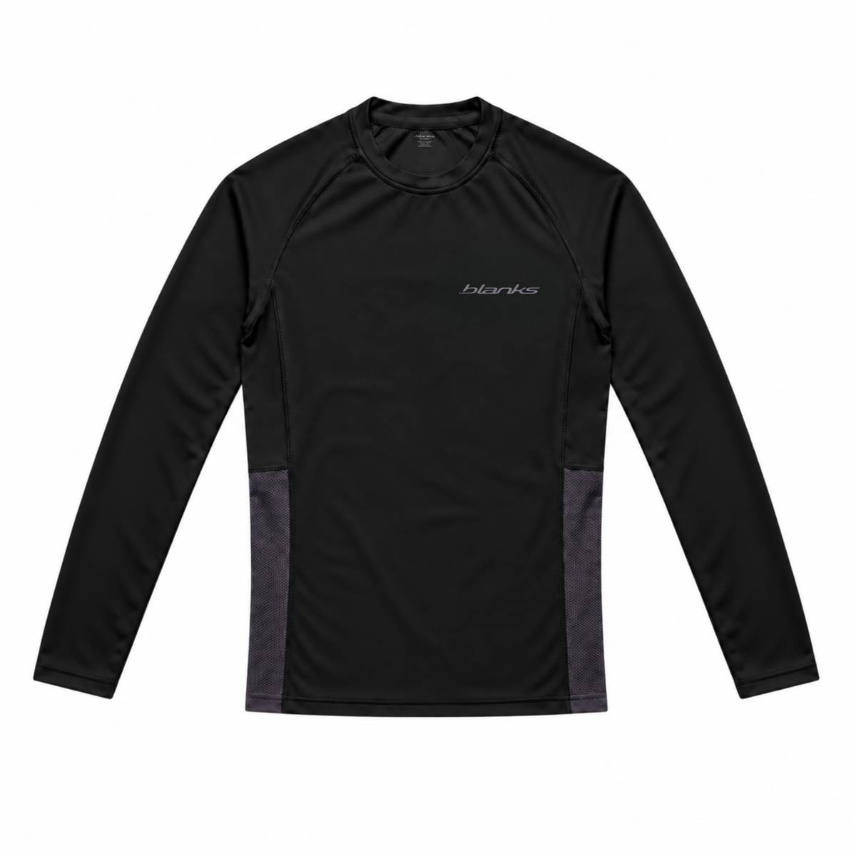 Black Long Sleeve BJJ Rashguard