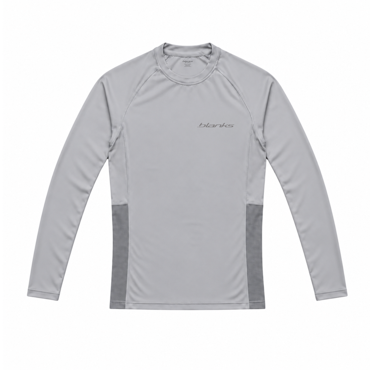 Grey Long Sleeve BJJ Rashguard