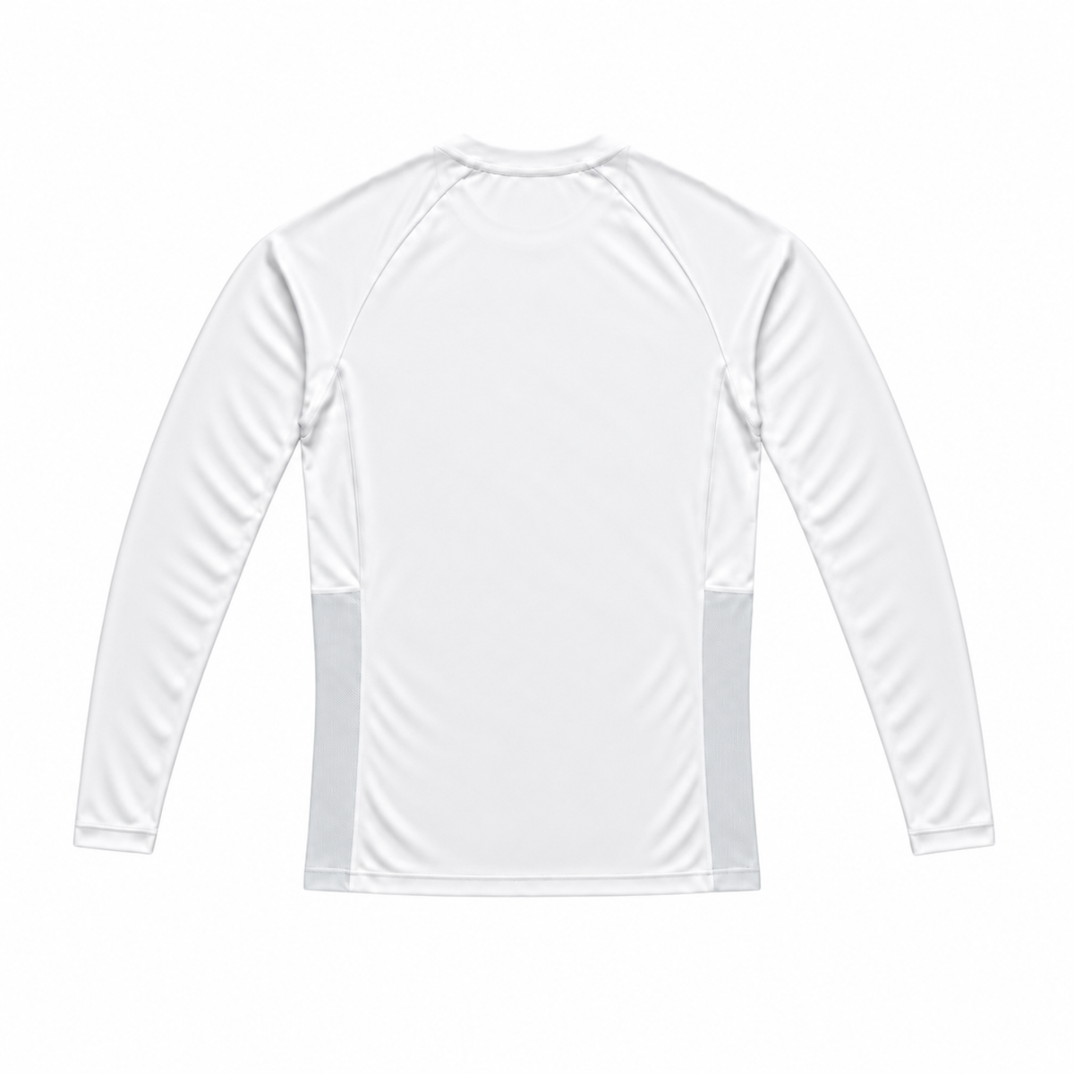 White Long Sleeve BJJ Rashguard